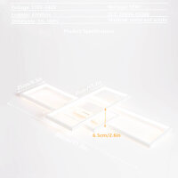 Diossad Dimmable Ceiling Light LED with Remote Control,...