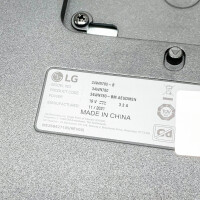 LG Monitor 34WN780-B (without original packaging), 19 V, 3.3 A, without stand & HDMI cable