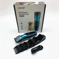 oneisall Quiet dog clipper, professional dog cat clipper,...