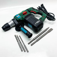 EneAcro Z1C-DS-32MA Bohrhammer, 1500W,  6 Variable Geschwindigkeit 0-920U/Min mit 4 Funktionen, Anti-Vibrationsgriff und Sicherheitskupplung