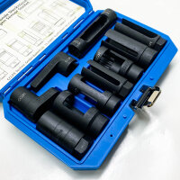 CCLIFE 10-piece lambda sensor key lambda sensor nut socket wrench tool lambda sensor insert