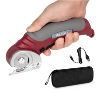 VLOXO Electric Scissors, Wireless Rotary Cutter with...