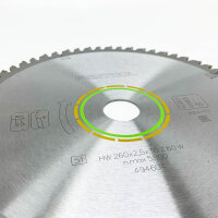 Festool universal saw blade HW 260x2.5x30 W60 for KS 120, KS 88