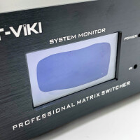 MT-VIKI 4K HDMI Matrix Switch 16x16 2U Rackmount Splitter & Switch 16 in 16 Out mit Kontrollmenü IR-Fernbedienung RS-232 LAN EDID HDCP1.4 ADI 30Hz