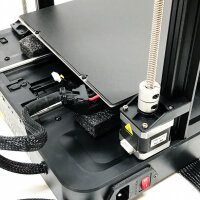 Creality Ender 3 V3 SE 3D Drucker, 250 mm/s Schnelle 3D Printer, mit CR Touch Auto-Nivellierung, Extruder-Direktantrieb, Auto-Filamentladen, Doppelter Y/Z Achsen Linearschienenführung, 220*220*250mm