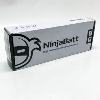 NinjaBatt Akku für Dell J1KND Inspiron N5110 N7110 N5010 N5050 N5030 2520 17R N5040 15R N4010 N7010 M5030 N4110 Vostro 3550 3750 3450 1540 312-1201 312-0234 - Hohe Leistung [6 Zellens/4400mAh]