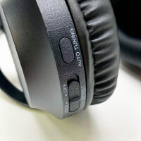 Sony MDR-RF895RK – Kabelloser Over-Ear-TV-Kopfhörer mit Geräuschunterdrückung, Ladestation, 100 Meter Reichweite, Akkulaufzeit bis zu 20 Stunden, Schwarz