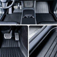 topfit for Tesla Model Y floor mats with all-weather TPE environmentally friendly floor mats for Tesla Model Y accessories 2021 2022 2023 2024