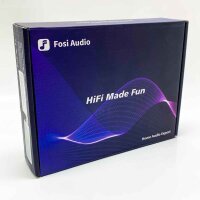 Fosi Audio P2 Röhren Kopfhörerverstärker Vakuumschlauch Vorverstärker Mini Hi-Fi Stereo Audio mit niedrigem Erdgeräuschausgang Schutz für Kopfhörer