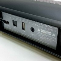 i-box Soundbar für TV Geräte, Soundsystem für Fernseher mit Dolby Surround Sound, Bluetooth, AUX, HDMI ARC, und USB für Computer Lautsprecher, Musik, Filme, Monitor, Heimkino, mit Stereo Lautsprecher