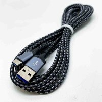 USB C Kabel 2 Stück (2M und 3M) für Samsung, I Phone und vieles mehr, USB Typ-C Schnellladekabel