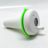 INKBIRD IBS-P02R wireless pool thermometer, floating pool thermometer with indoor temperature and humidity monitor, large screen, IPX7 waterproof, for pool, whirlpool, pond