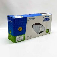 DATOUBOSS inverter (with minimal scratches) 12v to 230v 2000W/4000W pure sine wave voltage converter power inverter with LCD screen 1 Type-c and 1 USB ports for motorhome car