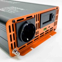 DATOUBOSS inverter (with small defect production) Pure Sine Wave 2000W/4000W voltage converter 24V 230V LCD display and 1x USB + 1xtype-c voltage converter Pure Sine Wave Inverter Pure Sine Wave