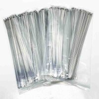 MgcTolBox metal cable ties 400 x 4.6mm, stainless steel...