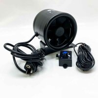 DUCTURBO pipe fan 125mm adjustable, 280m³/h inline...