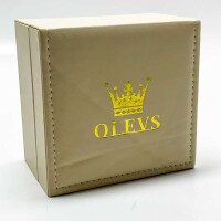 OLEVS Herren-Armbanduhr, automatisch, mechanisch, skelettiert, Gold, mit Tourbillon, Diamant, Tag- und Datumsanzeige, wasserdicht, leuchtend, zweifarbig