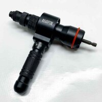 Beaspire 2 In 1 Nietaufsatz für Akkuschrauber für Bohrmaschine | Nietmuttern Adapter Kit für 2,4-6,4 mm Blindnieten & M3-M12 Nietmuttern I Profi Nietvorsatz (Inkl. 35 Nietmutter & 30 Blindnieten)