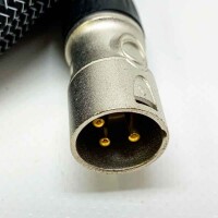 GeoHN.G XLR auf XLR Kabel 8M-4 Pack, 3-Pin Mikrofonkabel XLR Stecker auf Buchse Verlängerungskabel Kompatibel mit Mixer, Live-Bühne, Lautsprecher, Verstärker, Musikaufnahme und mehr