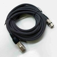 GeoHN.G XLR auf XLR Kabel 10M-6 Pack, 3-Pin Mikrofonkabel XLR Stecker auf Buchse Verlängerungskabel Kompatibel mit Mixer, Live-Bühne, Lautsprecher, Verstärker, Musikaufnahme und mehr