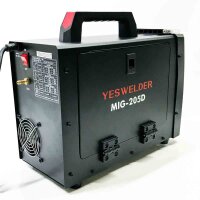 YESWELDER 135Amp MIG cored wire welding machine without...