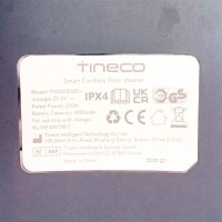 TINECO wet-dry cordless vacuum cleaner (USED) Floor One S7 Premium, two directions self-propelled, 40 min running time
 230 W, bagless, edge cleaning on both sides, automatic dirt detection