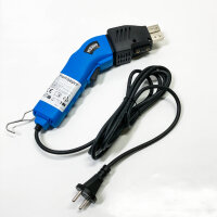 Komsepor 200W Styroporschneider Elektrische Schaumschneider mit 4 Nichrom Klingen 0-600℃ Styrocutter 220-240V mit Kühlsystem Geeignet für Styropor (Blau-luftgekühlt-200w)