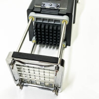 Sopito Elektrischer Pommes Frites Schneider, Professioneller Edelstahl Elektrischer Kartoffelschneider mit 12mm Klinge