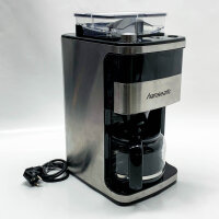 HANSEATIC Kaffeemaschine mit Mahlwerk HCMG105015SD, 1,5l...