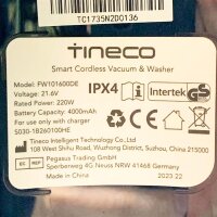 TINECO wet-dry vacuum cleaner Floor One S5 Extreme wet-dry vacuum cleaner, with edge cleaning, 220 W, automatic adjustment of suction power, with self-cleaning, wireless