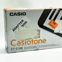 CASIO Home-Keyboard CT-S100AD, incl. Mains adapter