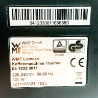 WMF Filterkaffeemaschine Lumero Aroma, Filterkaffeemaschine Lumero Aroma, Silber