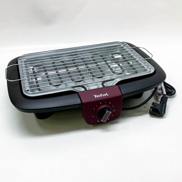 TEFAL table grill BG90E5 Easygrill Adjust 2300 W, 870 cm² grill surface, drip tray, adjustable thermostat