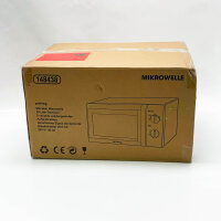 PRIVILEG microwave MM820CTB-PM (with slightly moved door), 20 l, with 5 power levels, silver