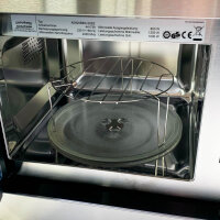 PRIVILEG built-in microwave AG820B8Q (turntable ring missing), grill, 20 l