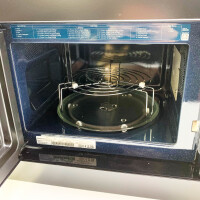 SAMSUNG microwave (minimal scratches) MG20A7013CB/EG, 20 l