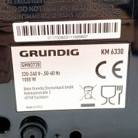 GRUNDIG filter coffee machine KM 6330, filter coffee machine KM 6330