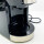 PRIVILEG coffee machine with grinder for 6 cups (pot has minimal scratches), paper filter, individual grinding level, programmable coffee strength.