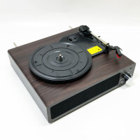 FYDEE Vinyl Plattenspieler Bluetooth Schallplattenspieler...