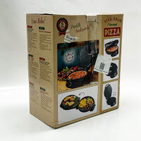 BESTRON pizza oven APZ400Z (with scratch) Viva Italia, temperature setting up to 230°C