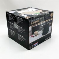 BESTRON rice cooker ARC180BW, 700 W, with bamboo handles, including measuring cup & rice spoon, 1.8 L capacity