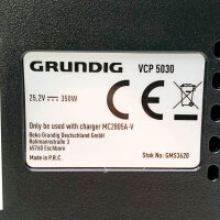 GRUNDIG Akku-Hand-und Stielstaubsauger mit Wischfunktion VCP 5030 3-in-1, beutellos