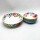 Bico Flower Carnival Ceramic Pasta Bowls Set of 5 (1 Unit 6330ml, 4 Units 1035ml) for Pasta, Salad, Microwave and Dishwasher Safe