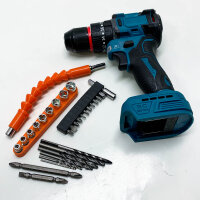 Cordless drill/driver compatible with Makita 18V lithium...