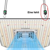 VIVOSUN AeroLight VSA150SE LED Grow Lampe (Ein Hängeseil fehlt), 150W LED Pflanzenlampe mit Integriertem Umwälzventilator und GrowHub-Controller E25, Wachstumslampe Kompatibel mit App&E42A 4x2" Abdeckung für Zimmerpflanzen