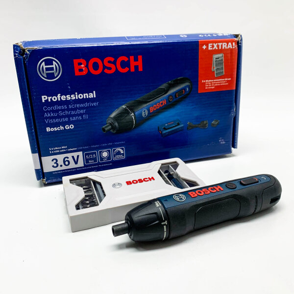 Bosch Professional 06019H2101 Bosch Professional Go Akkuschrauber, 3,6 V, 3,6 V – Standard Edition