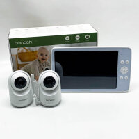 bonoch 10 Zoll Babyphone mit 2 Kameras, 720P HD...