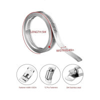 Lechansen Hose 304 Stainless Steel Snail Clamp Set, 5 m...