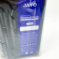 JAYO 3D Printer Resin, 405nm UV Standard Fast Curing Photopolymer Resin for 4K/6K/8K LCD DLP SLA 3D Printer, High Precision, Low Shrinkage, Gray + Dark Gray, 1000g, 2 Pcs