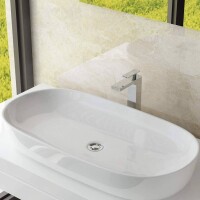 Wash basin 24 W x D x H 82 x 41 x 13.50 CM ceramic wash basin, countertop wash basin, wash bowl, hand wash basin, guest toilet A300